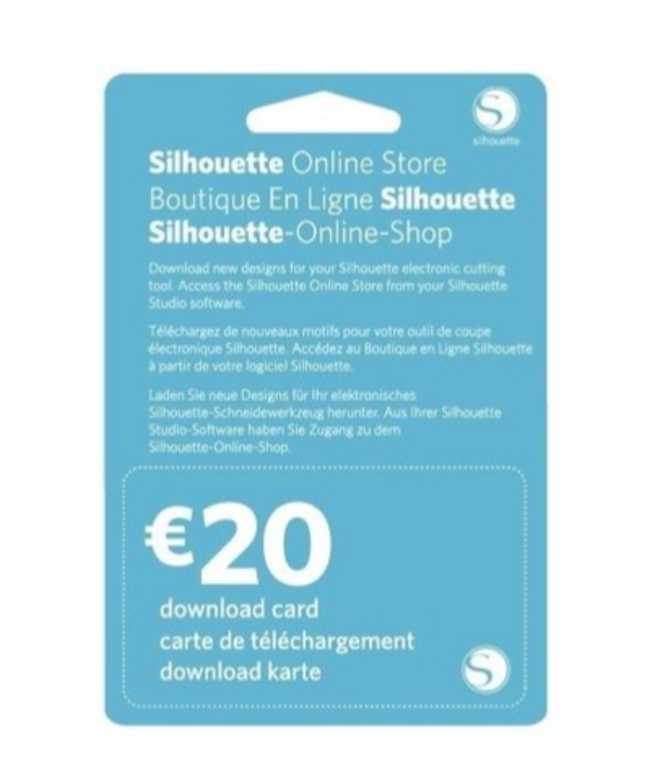 Silhouette Download card €20